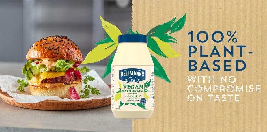 Hellman’s Vegan Mayonnaise:  A perfect plant-based solution with no compromise on taste or texture