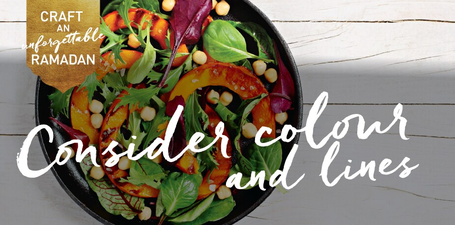 Consuder color and lines