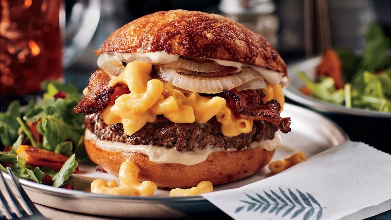 Big Mac & Cheese Burger