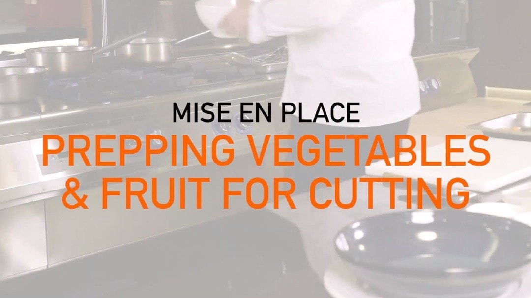 3. Fruit and Vegetable Cutting Prep