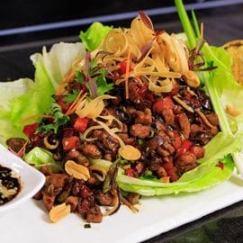 Asian Chicken Lettuce Cups Asian Chicken Lettuce Cups