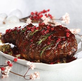 Cranberry Date Leg of Lamb Cranberry Date Leg of Lamb