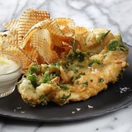 Garlic Herb Fish & Chips Garlic Herb Fish & Chips