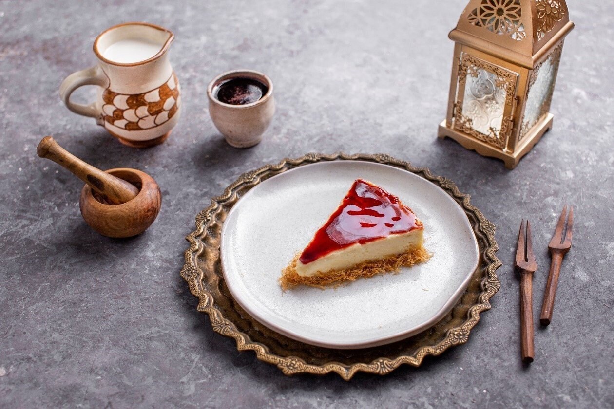 Konafa Vanilla Mousse
