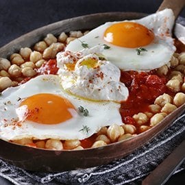 Shakshouka with Chickpeas Shakshouka with Chickpeas