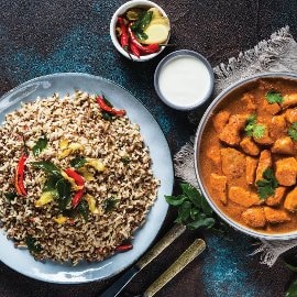 Super Quinoa Pilaf & Chicken Tikka Super Quinoa Pilaf & Chicken Tikka