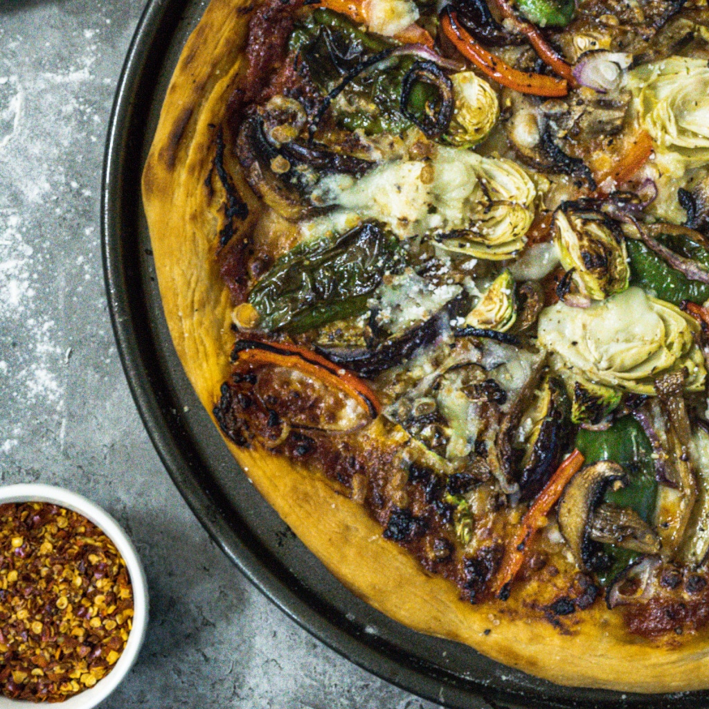 BBQ Garden Pizza BBQ Garden Pizza