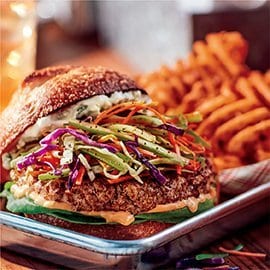 Buffalo Chicken Burger & Buffalo Sauce Buffalo Chicken Burger & Buffalo Sauce