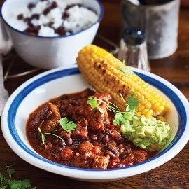 Chipotle Chilli Beef Bowl Chipotle Chilli Beef Bowl