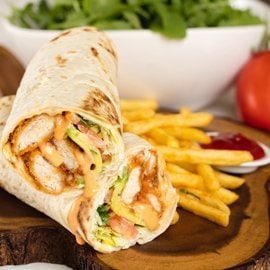 Dynamite Chicken Wrap Dynamite Chicken Wrap