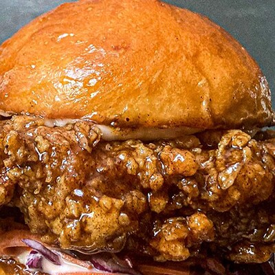 Spicy BBQ Chicken Burger Spicy BBQ Chicken Burger