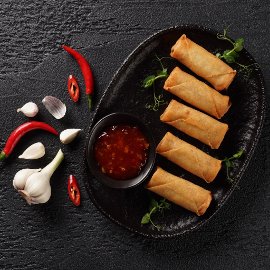 Spring Rolls with Vermicelli Noodles Spring Rolls with Vermicelli Noodles