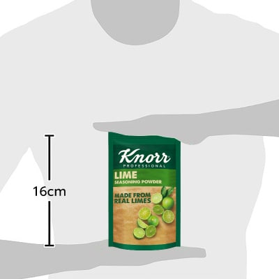 Knorr Lime Seasoning Powder (12x400G) [Maldives Only] - Knorr Lime Seasoning is a ready to use lime powder made with real limes