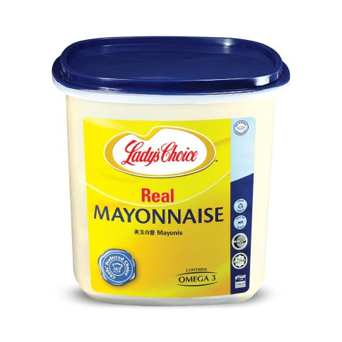Lady's Choice Real Mayonnaise [Maldives Only] (4x3L) - Lady’s Choice Real has the best binding properties that brings out the best in your dishes