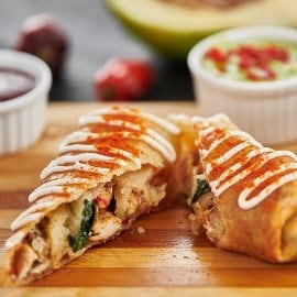 Chicken Chimichangas Chicken Chimichangas