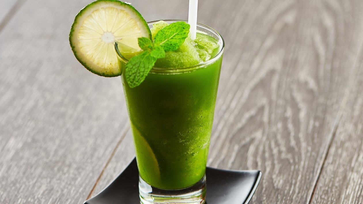 Lime and Mint Slush