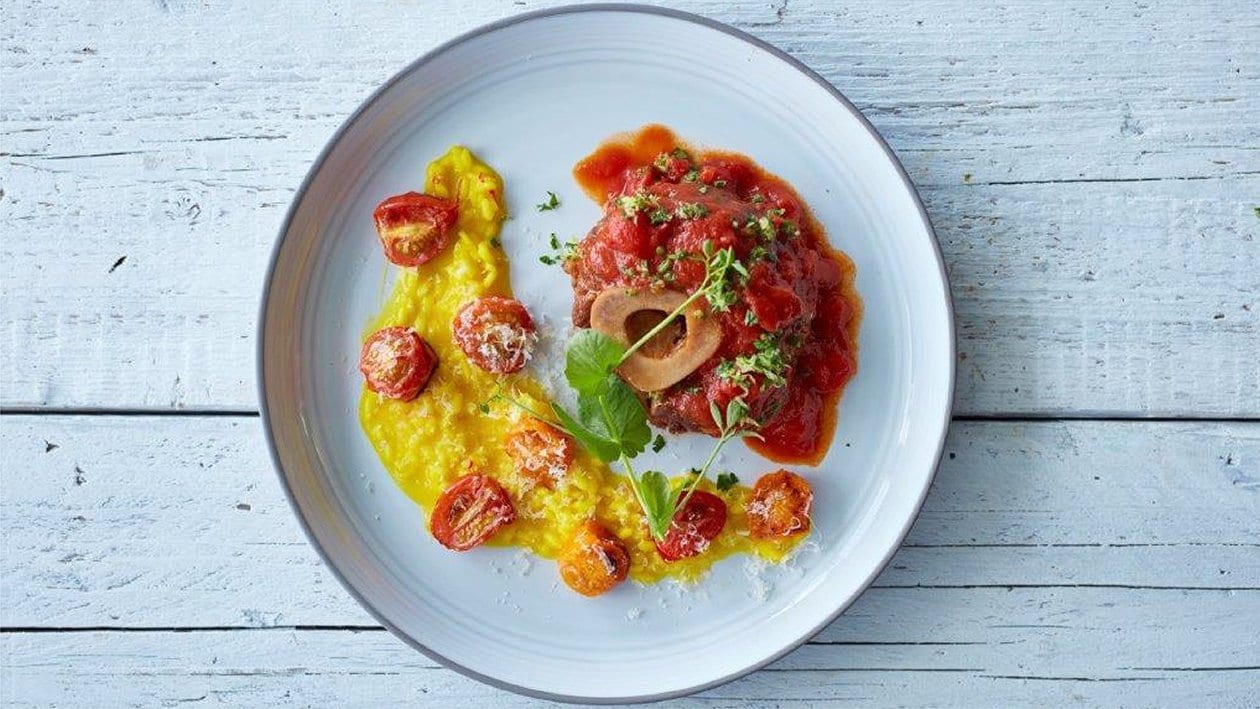 Osso Bucco with Risotto Milanese